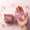 NeeDoh Heart Shaped Squeeze Toy, Glitter Filled Stress Relief Fidget Toy, Soft TPR Squishy for Kids Adults Anxiety Relief Gift