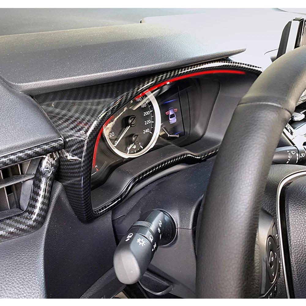 For Toyota Corolla 2019 2024 Sedan Car Interior Center Console Dashboard Display Meter Ring Speedometer Frame Cover Trim