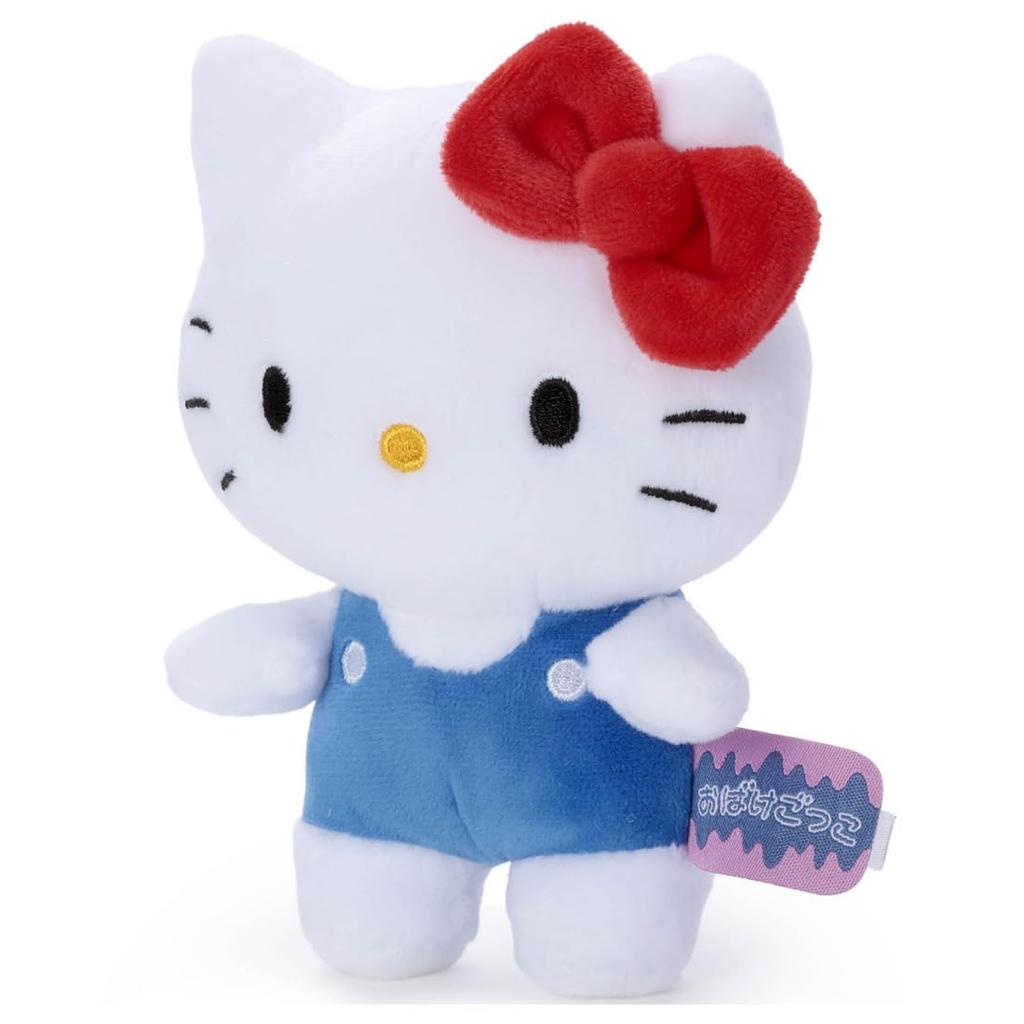 Takara Tomy Arts Sanrio Characters Ghost Play Plush Toy S Hello Kitty Plush Approximately 14cm Tall Toy,