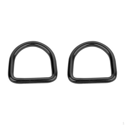 2 Inele D din Oțel Inoxidabil, Catarame, Artizanat, Feronerie pentru Barcă, Accesorii Caiac pentru Cusut