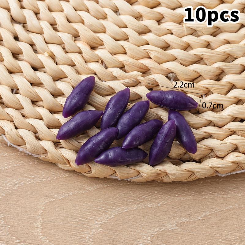 10Pcs Mini Artificial Vegetables Chili Cabbage Edamame Cucumber And So On Home Kitchen Decoration Holiday Gift