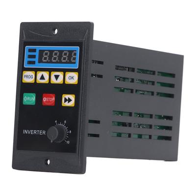 Frequenzumrichter 1PH 176‑264V Eingang 3PH 0‑220V Ausgang 400W VFD für Pumpe