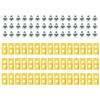 30/60Pcs Lawn Robot Blade Stainless steel Lawn Mover Cutting Blade W/Screw Replacement Blade for Worx Landroid Robotic Lawnmower