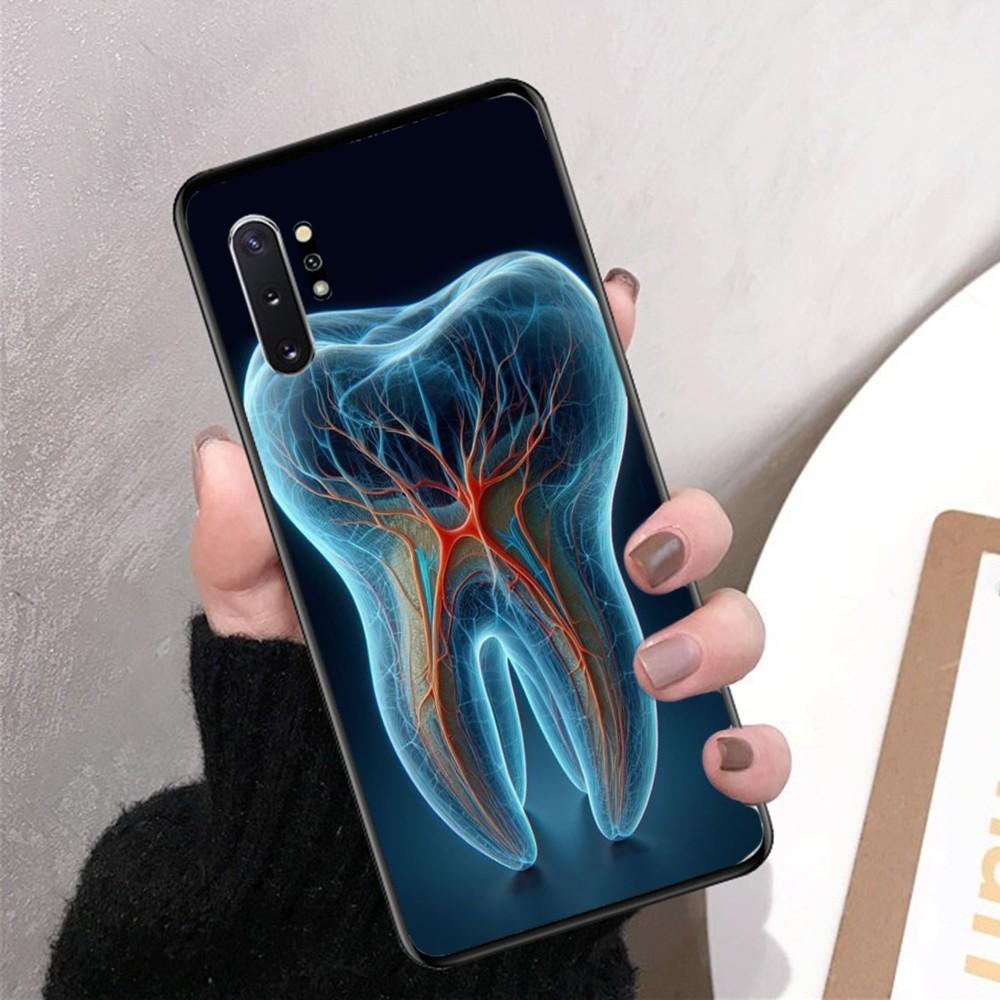 Dentist Pattern Tooth Phone Case For Samsung Note 8 9 10 20 Pro Plus Lite M 10 11 20 30 21 31 51 A 21 22 42 02 03