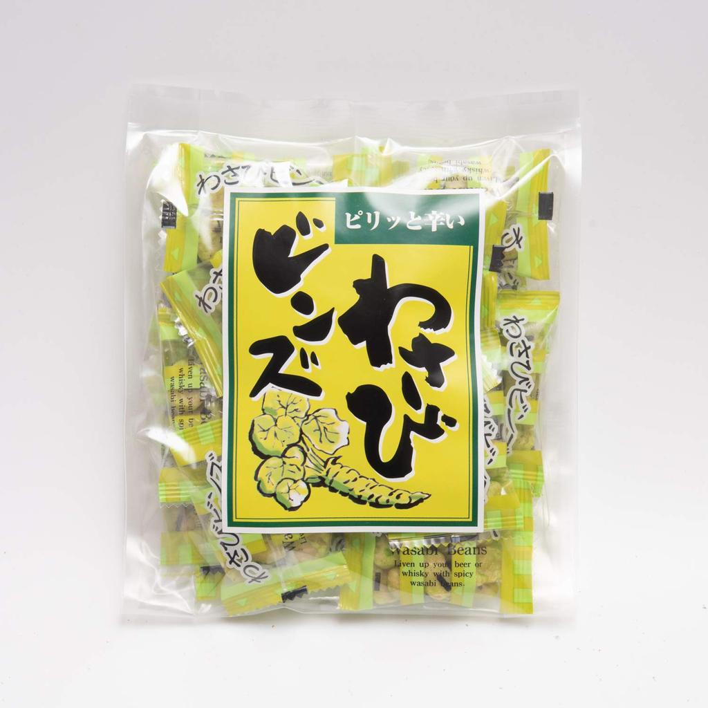 Spicy Kobo Nori Wasabi Beans Snacks 19 pieces individually Commercial use Christmas Sweets Snacks Gift Assortment Broad beans Bean snacks Snacks to go