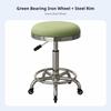 Height-Adjustable Rotate Stool Effortless Rolling Casters Commercial Seating Padded Seat Easy To Assemble For Spa Clinic