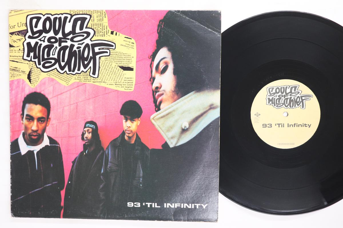 12inch Record SOULS OF MISCHIEF  93 Til Infinity 01241421581 Jive 2001 Japan Rap  HipHopRB Used