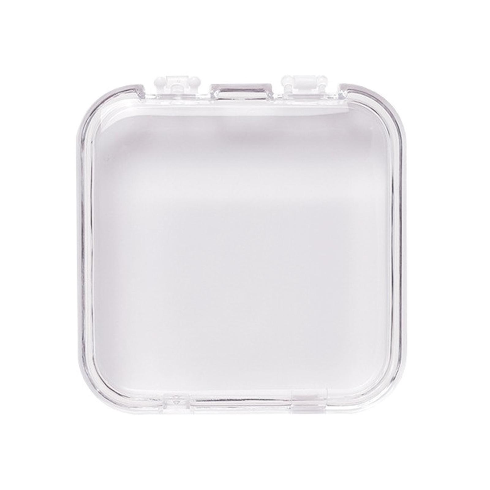 

Органайзер для ногтей, плотная текстура, хорошая герметизация, готовая упаковочная коробка для искусственных ногтей, подставка для подарков, коробка для хранения ювелирных изделий белый