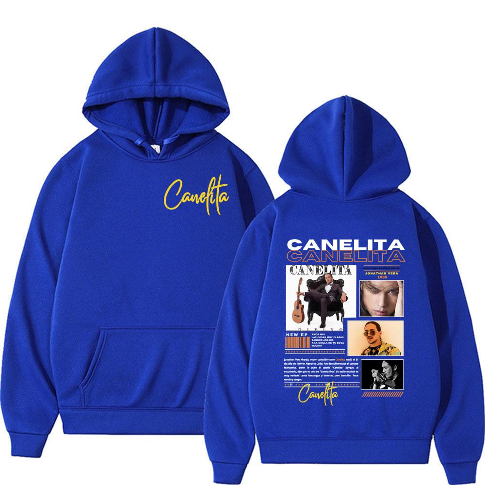 Canelita Jonathan Vera Graphics Cover Sweatshirts Men Women Hot Sale Fashion Hip Hop Vintage Hoodies Oversized Hoodie Streetwear