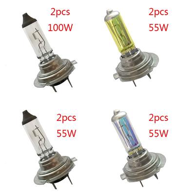 2Pcs H7 55W/100W 12V Ксенонові газові галогенні лампи для фар Авто Зовнішнє освітлення