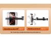 Retractable Car Headrest Tablet & Phone Holder