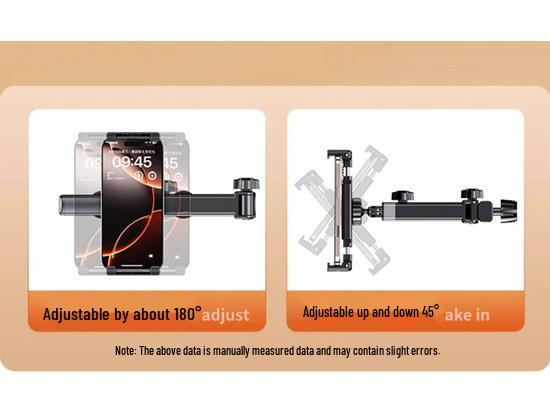 Retractable Car Headrest Tablet & Phone Holder