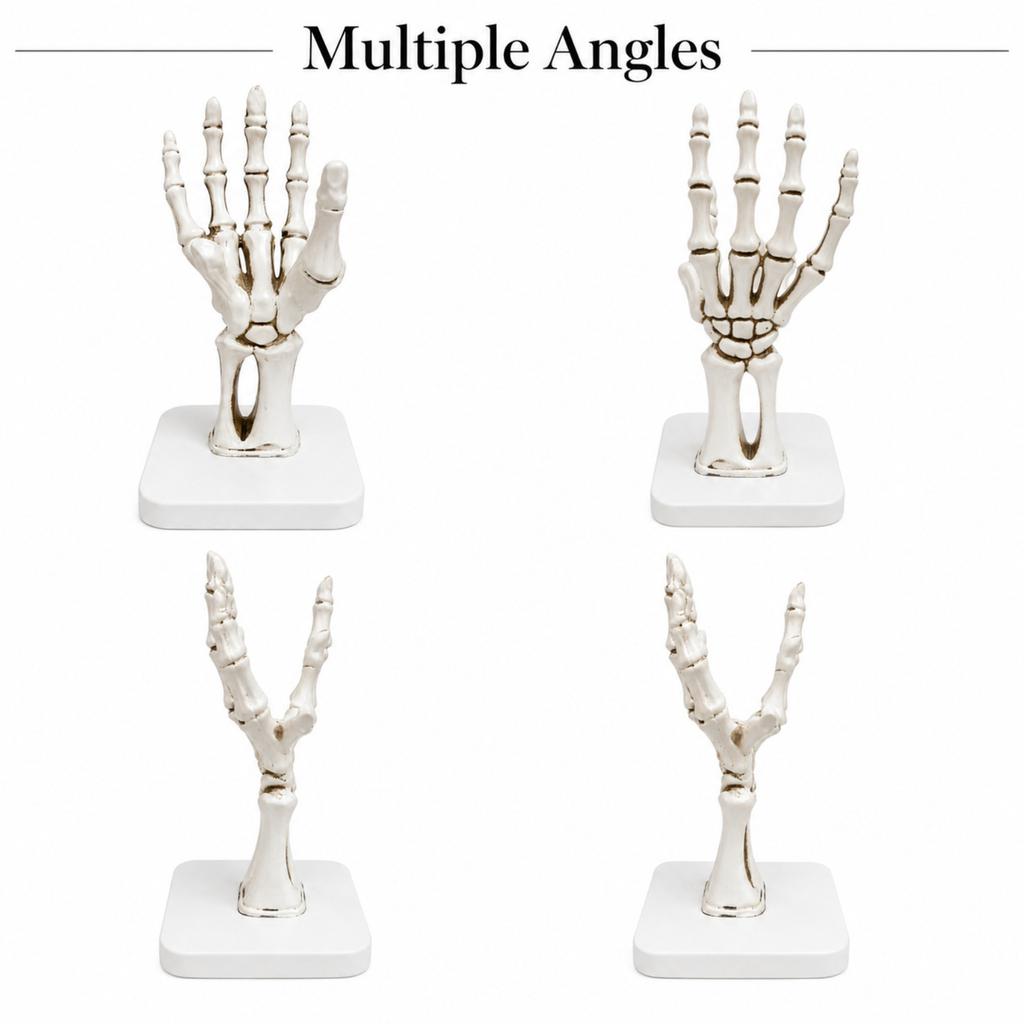Halloween Gothic Skeleton Hand Decoration Tabletop Ornament for House Party Decor