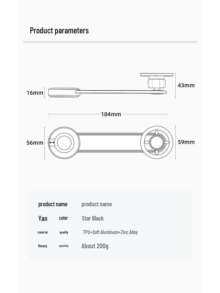 Držák telefonu do auta MagSafe: Silný magnetický otočný držák
