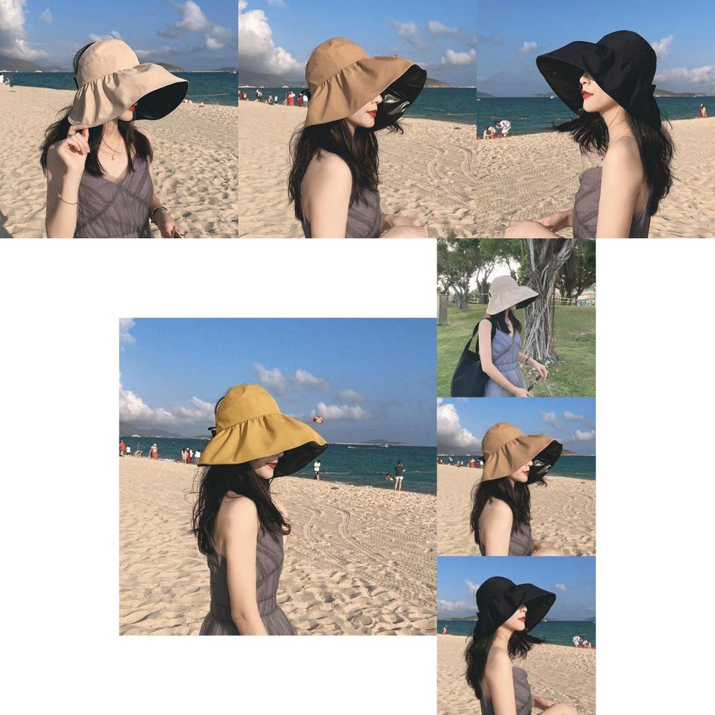 Elegant Uv Blocking Open Top Sun Hat For Women Breathable And Sun Protective