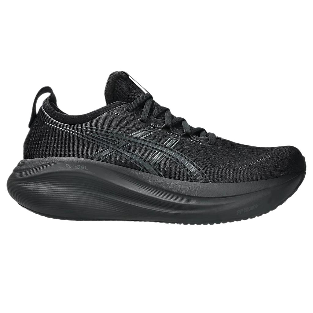 New Asics Anti Slip And Wear Resistant Lightweight Low Top Running Shoes Men's Black 2E Width 1011B956-001