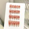 Handcrafted Short Wearable Nail Art Stickers - High-End Boutique False Nails