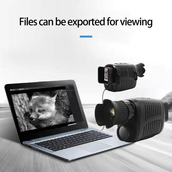 1 Set Digital Night Vision Device Support TF Card USB Rechargeable Adjustable Long Infrared Digital Zoom 5X Photography