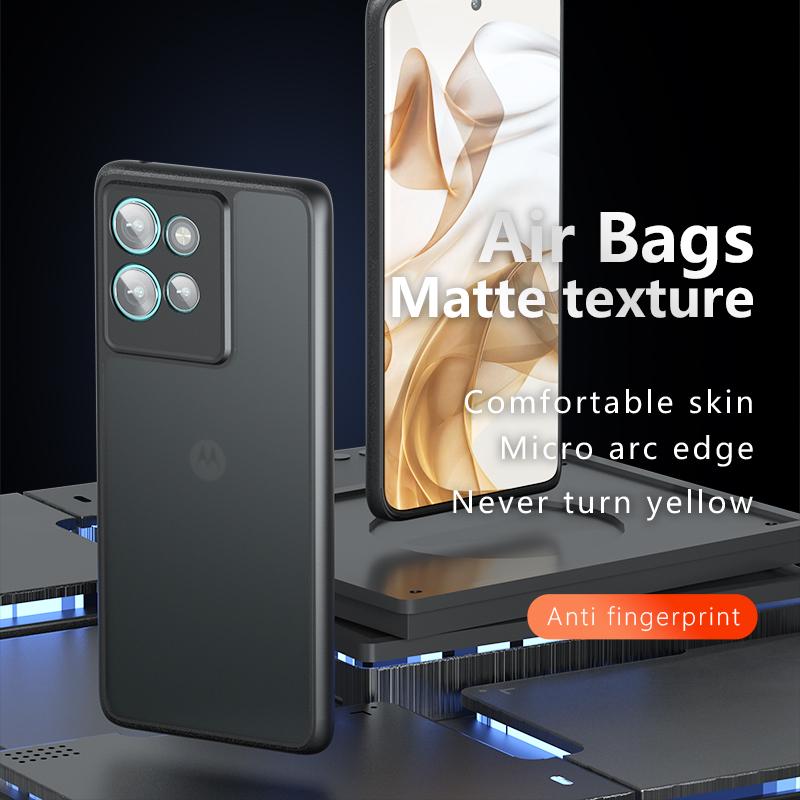 Για Motorola Edge 50 5G Θήκη TPU+PC Αντικραδασμική Κάλυψη Τηλεφώνου