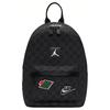 Jordan Plecak Mini Monogram 10L Wzór Litery Tkany Poliester Unisex Czarny IQ3201-010