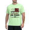 Men's Summer Quick Dry Short Sleeve T Shirt Lightweight Sun Athletic Workout Top with Printed Graphic Design