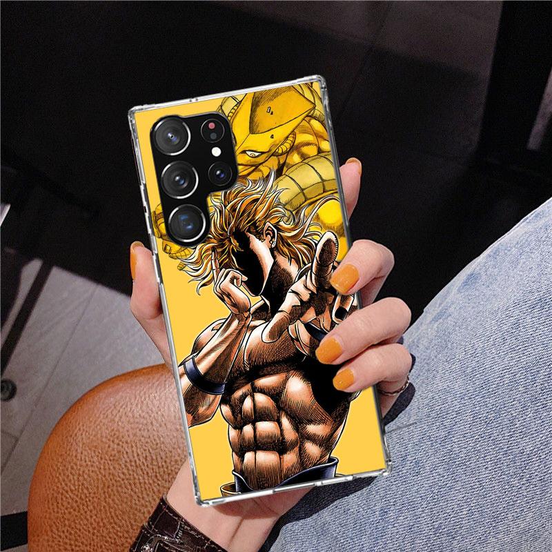JoJo Adventure Dio Diego Brando Phone Case For Samsung Galaxy S24 S25 Edge S26 Ultra S23 S22 S21 Plus S20 FE + Personalized Prin