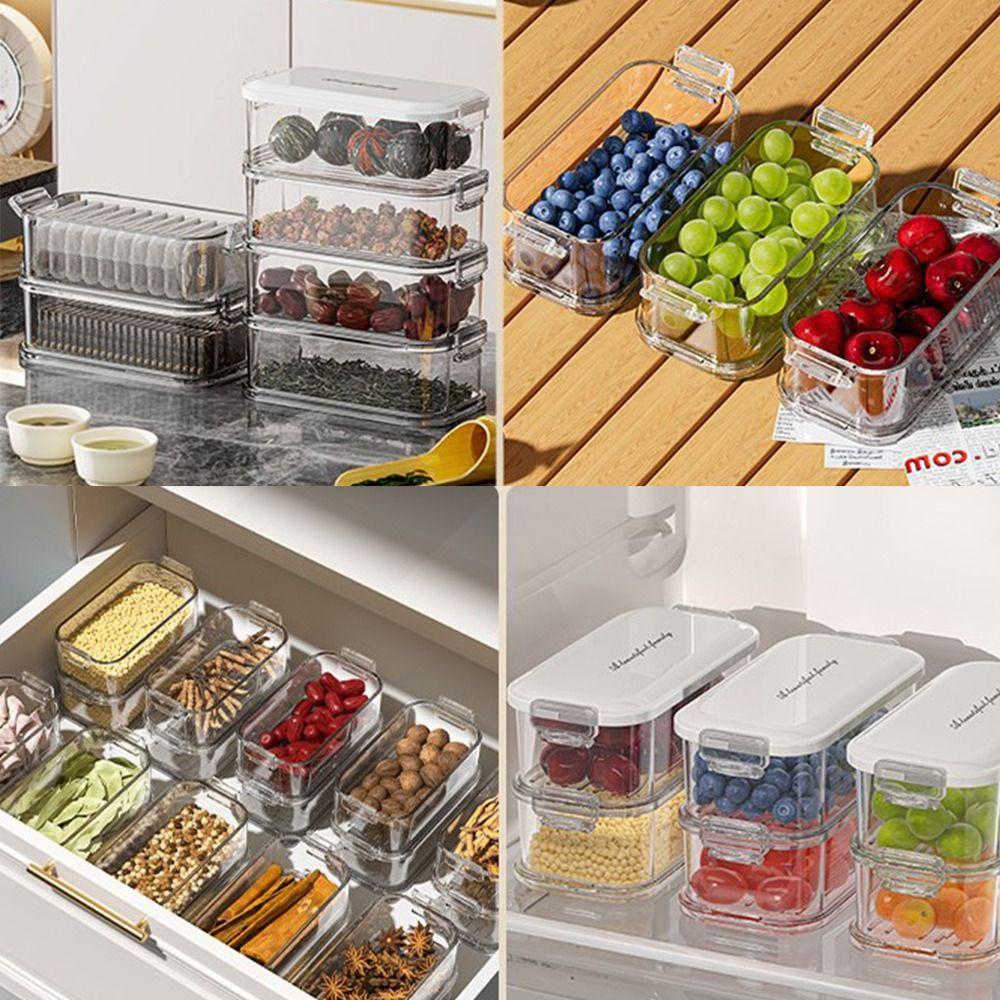 Multi-layer Spice Storage Box Sealed Tank Moisture-proof Packaging Tank Fresh-keeping Box  Travel