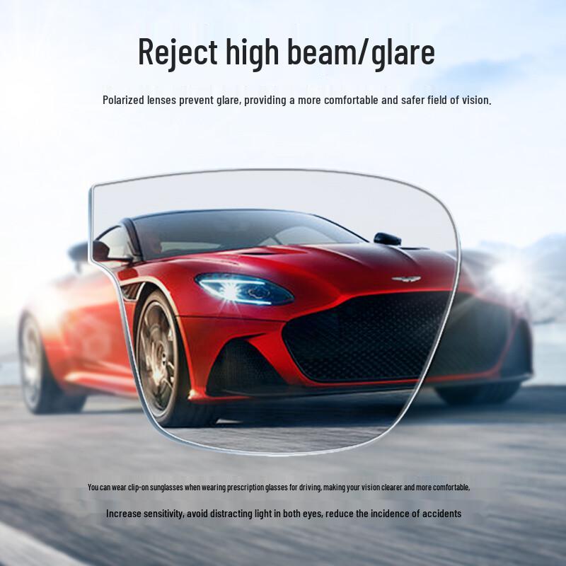 Jingdong Crafted Retro Polarized Over-glasses Sunglasses
