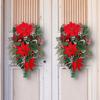 Beautifully Crafted Christmas Inverted Tree Wall Hangers Miniatures Your Home with Comfortable Texture Ornament
