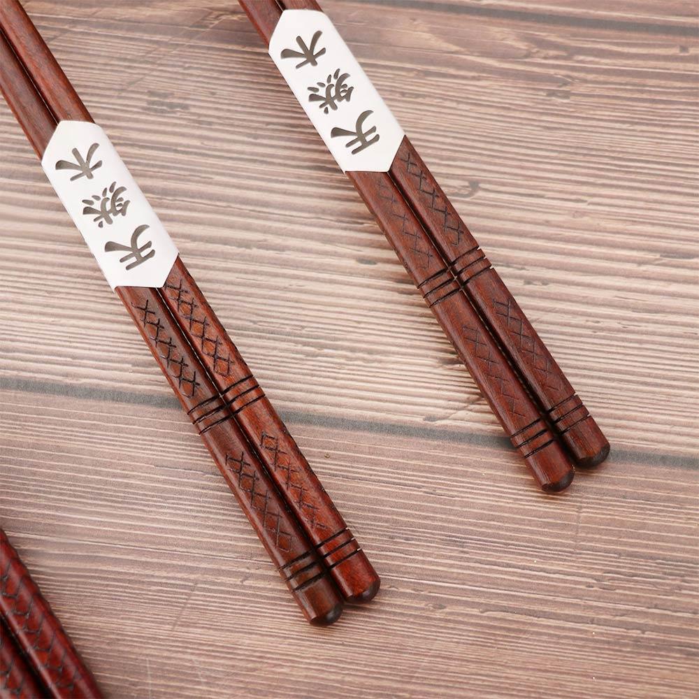 Wood Home Reusable Restaurant Cooking Sushi Chopsticks Wooden Chopsticks Tableware Dinnerware