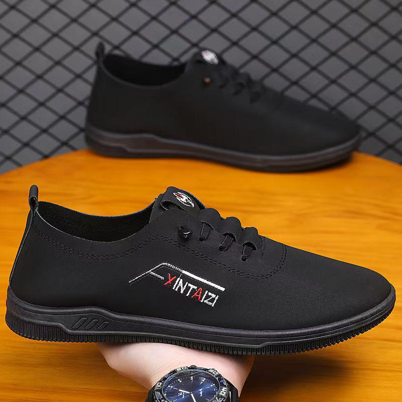 

2025 Spring/Autumn Men s Trendy Soft Leather Casual Shoes 42