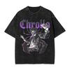 Anime Hunter X Hunter Printed Tshirt Mens and Womens Washed Tshirt High Quality Vintage Cotton Tshirt Harajuku YK Top