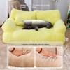 Soft Cat Bed Sofa Etachable Washable Luxury Pet Dog Cat Nest for Medium Large Dogs Cats Comfortable Plush Puppy Bed Pet Supplies