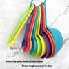 12-Piece Candy Color Measuring Cup & Spoon Set - Plastic Baking Tools
