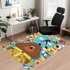 Custom Name Hey Duggee Printed Carpet, for Office Chair Living Room Bedroom Kitchen Room Decor Gifts.