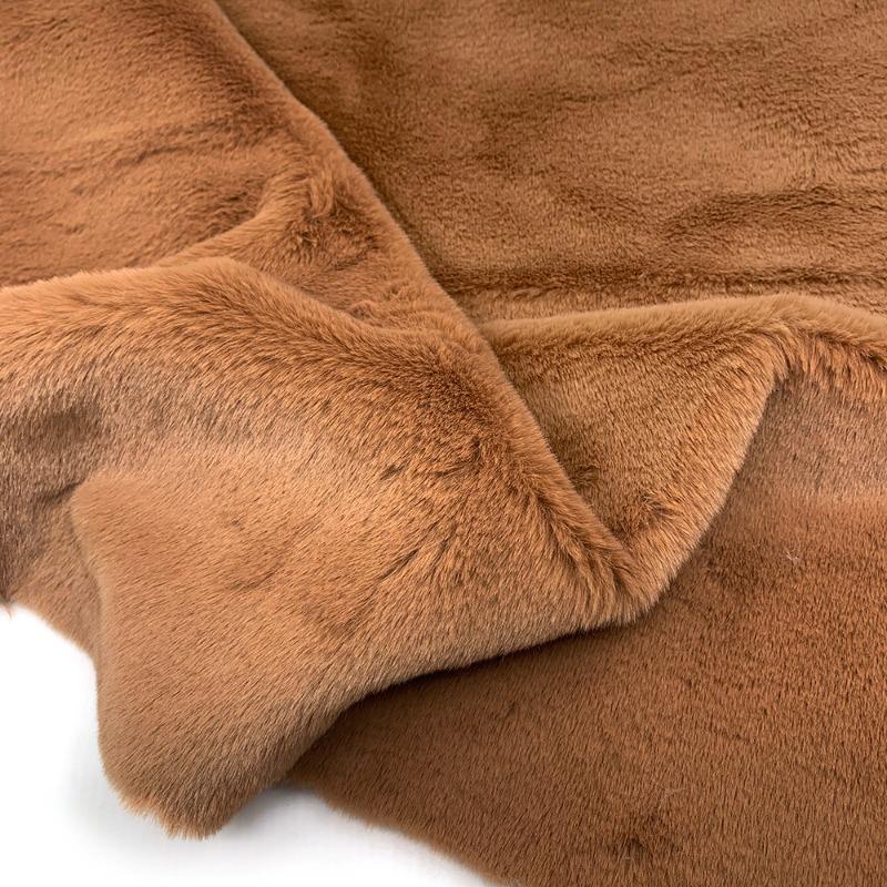 10mm Thickened Imitate Rabbit Fur Plush Fabric Thickened Polyester Artificial Wool Doll Cotton Doll Material Decorative Fabric