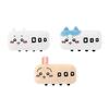 Colorful Cute And Plush Bear Train Brooches Set For Collectors And Givers Gift