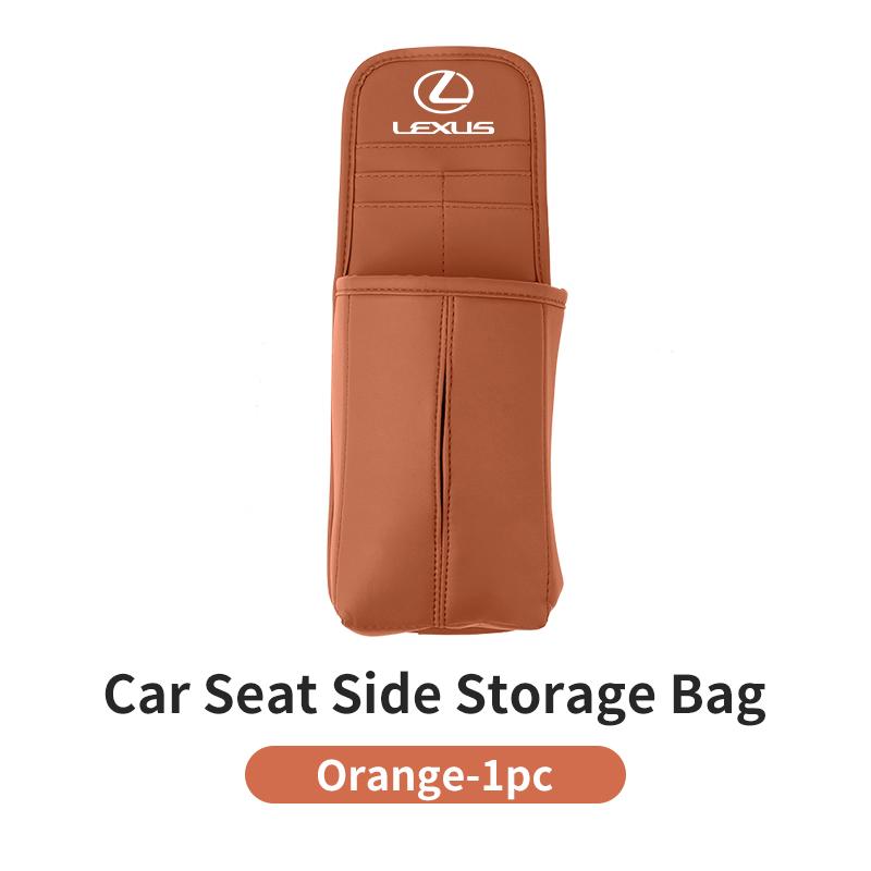 Boîte à mouchoirs pour siège de voiture Sac de rangement pour essuie-tout en cuir Accessoires pour Lexus CT200h ES250 ES300h IS250 IS200 GS300 GX470 GS460