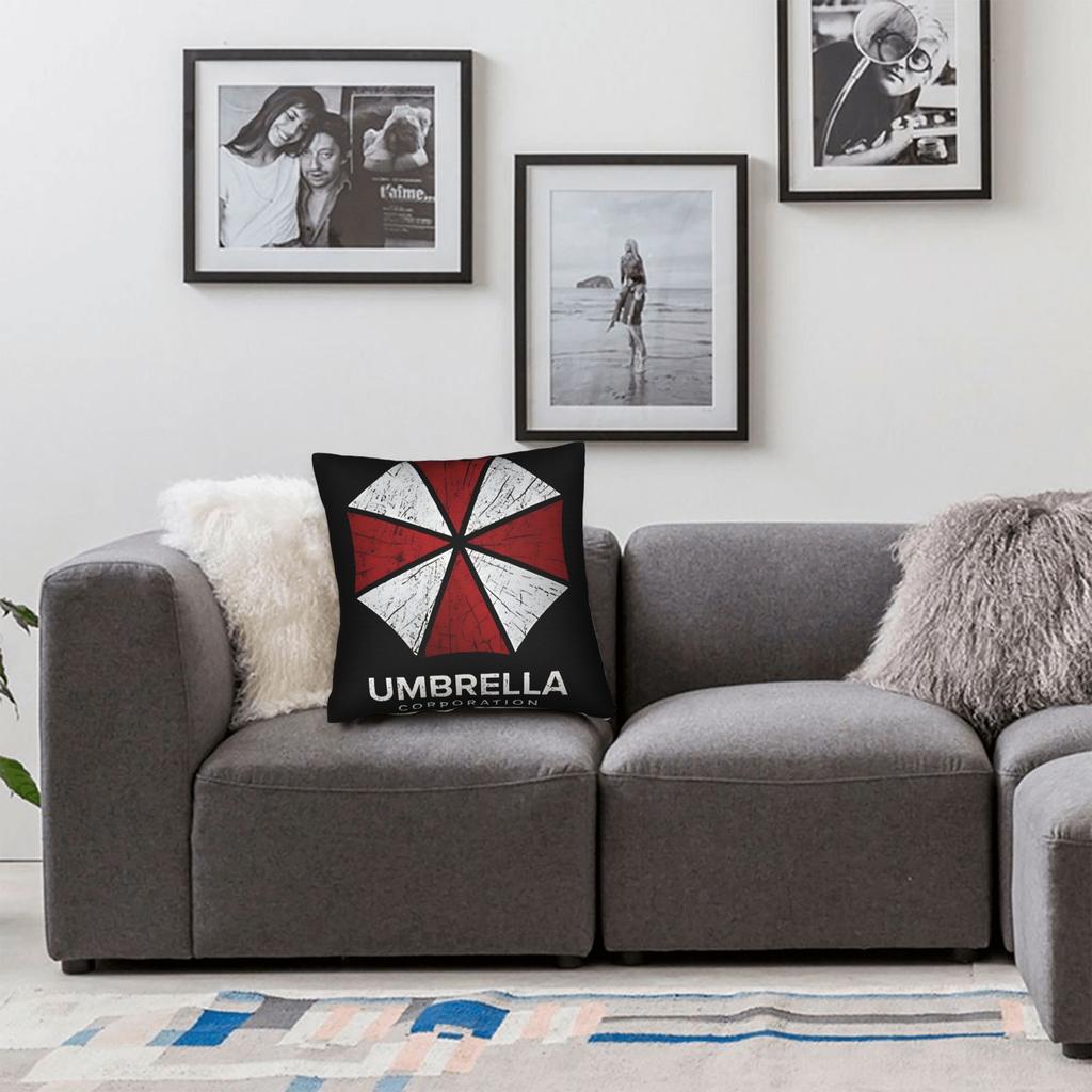 Umbrella Corporations Pillow Case Custom Pillow Cover Fashion Pillowcases For Sofa Bedroom Home Decor