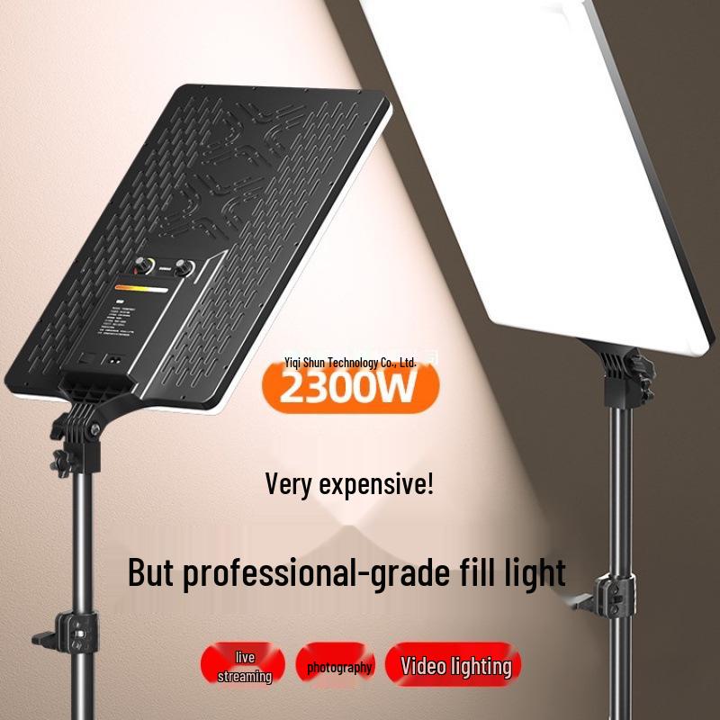 Pro Stream & Fotografie LED-Softlicht für Indoor-Videos & Beauty-Aufnahmen