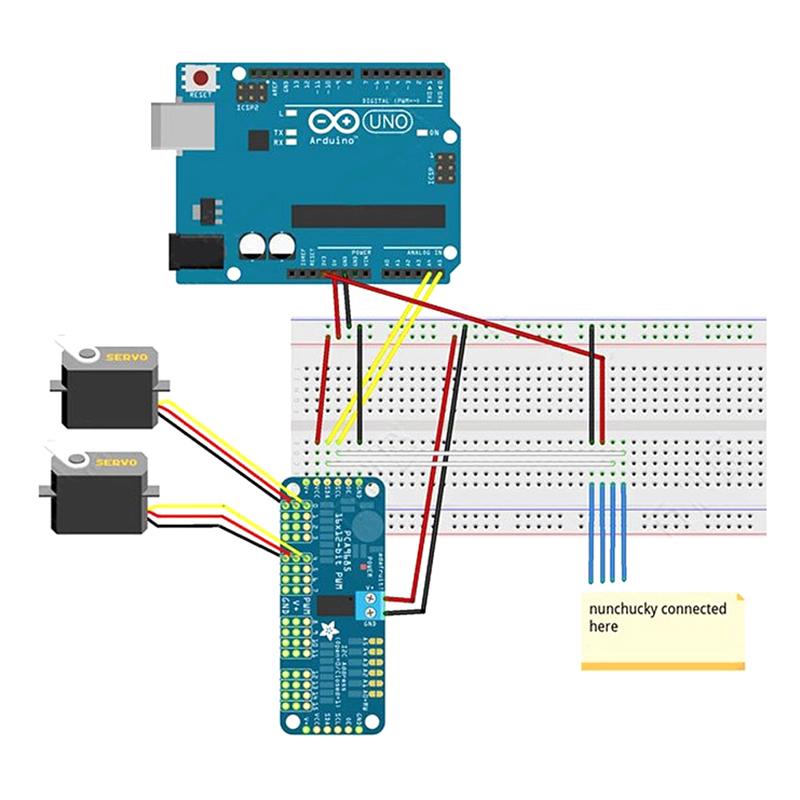 

16-канальний 12-бітний ШІМ драйвер сервомоторів I2C модуль, сумісний з модулем PCA9685, ШІМ плата драйвера сервомоторів IIC onesize