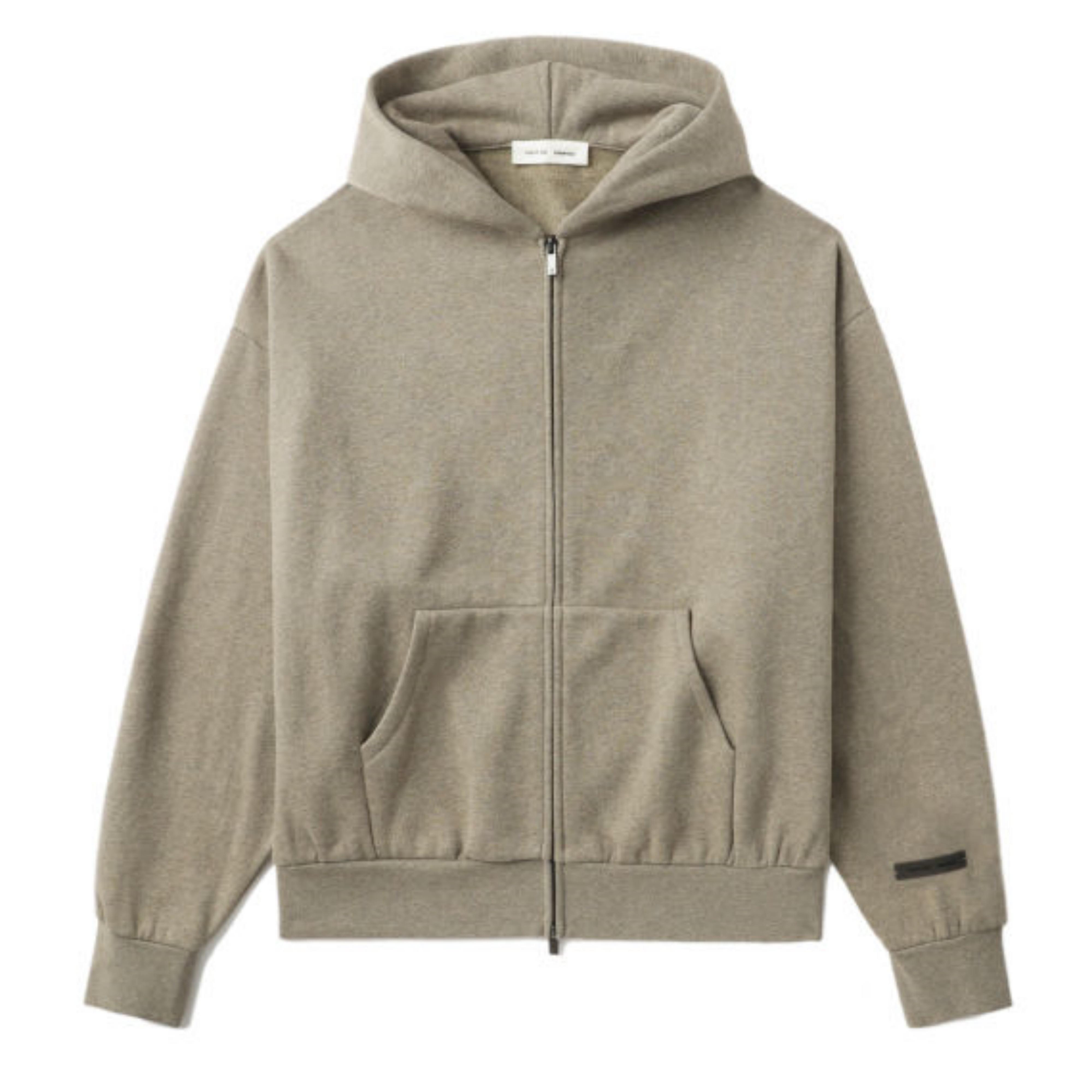

Fear Of God Essentials Versatile Trendy Minimalist Color Block Fashion Comfortable Classic Retro Hooded Zip-Up Sweatshirt Men sweatshirt ESSSW254783MP XL