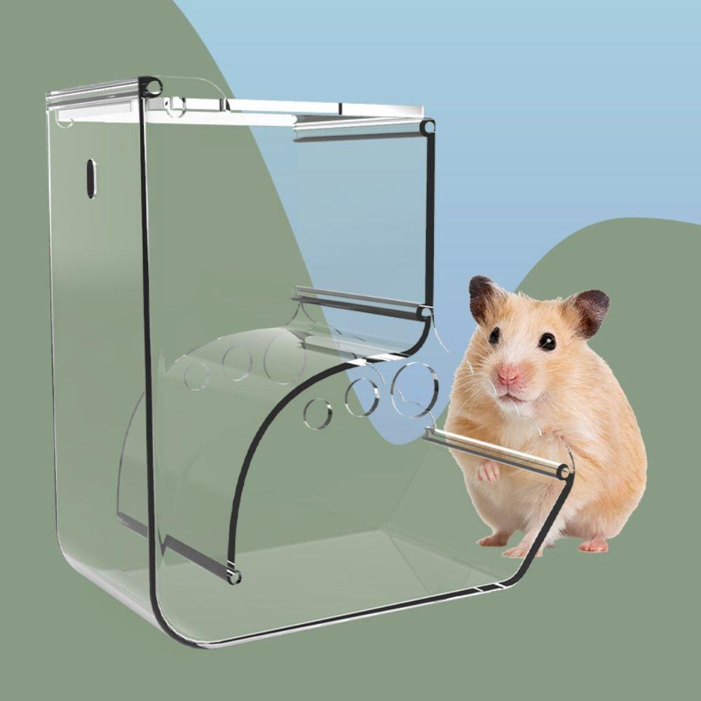 Plastový automatický krmítko pro křečka Závěsná miska na krmivo pro morče Dávkovač krmiva pro domácí mazlíčky Ježek