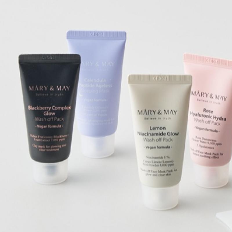 Mary May Veganská smývatelná maska Mini dárková sada 5 kusů
