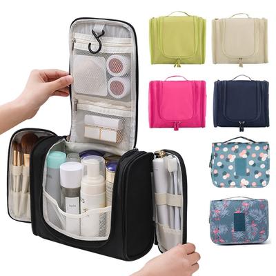 Neue Reise-Make-up-Organizer-Tasche Nylon Frauen Kosmetiktasche Hängende Reise-Make-up-Taschen Waschen Kulturbeutel Organizer Kits Aufbewahrungstaschen