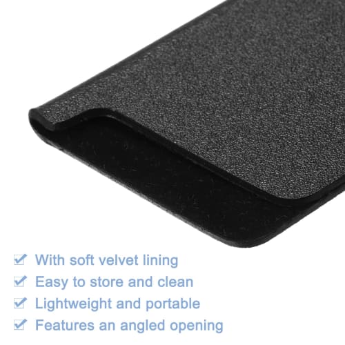 Uxcell Knife Edge Guard, 12.6"x1.5" ABS Knife Cover Sleeve, Knife Case, Blade Protection Cover, Universal Knife Sheath for Home Kitchen Knives