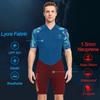 1.5mm Neoprene Shorty Mens Wetsuit UV-proof Front Zip Lycra Short Sleeves Diving Suit for Underwater Snorkeling Swimming Surfing