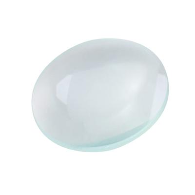 TOYMYTOY Lentilă convexă din sticlă, lentilă optică dublă convexă, diametru 30 mm, distanță focală 50 mm, consumabile experimentale, echipament experimental
