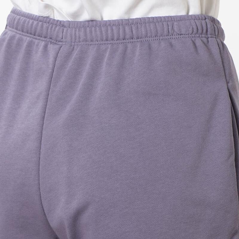 Nike Breathable Solid Color Sports Knitted Casual Shorts Women shorts Purple HF6941-509