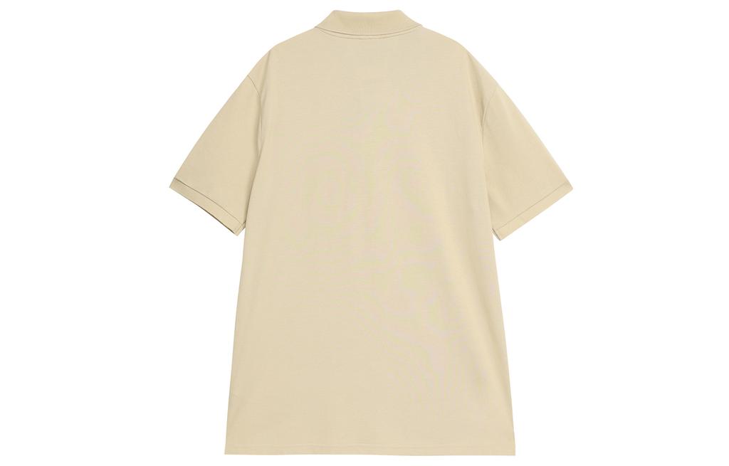 Nike Polo Shirts Men's Khaki Milk Tea Polo Collar Moderate Straight Fit 909747-206